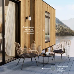 GoodHome Outdoor Mid Oak Satin Quick Dry Wood Stain, 750ml -Trade Point Sale goodhome outdoor mid oak satin quick dry wood stain 750ml5059340297408 19i EN 2022