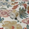 GoodHome Padworth Blue, Cream & Red Floral Textured Wallpaper -Trade Point Sale goodhome padworth blue cream red floral textured wallpaper5059340410562 01c