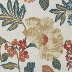 GoodHome Padworth Blue, Cream & Red Floral Textured Wallpaper -Trade Point Sale goodhome padworth blue cream red floral textured wallpaper5059340410562 37c