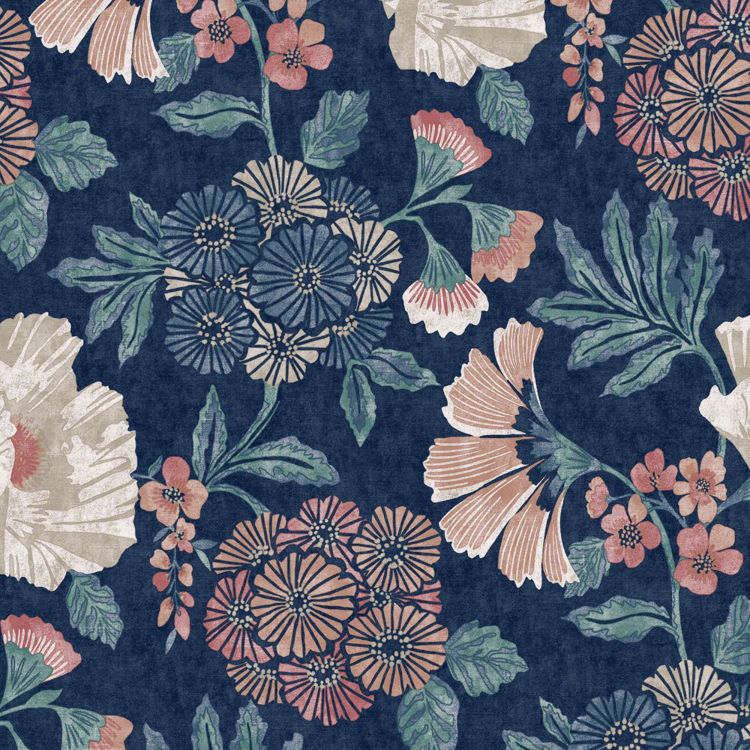 GoodHome Padworth Navy Woven Effect Textured Wallpaper 3 GoodHome Padworth Navy Woven Effect Textured Wallpaper