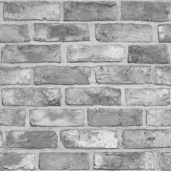 GoodHome Pernay Grey Brick Glitter Effect Textured Wallpaper -Trade Point Sale goodhome pernay grey brick glitter effect textured wallpaper3663602559672 39c bq