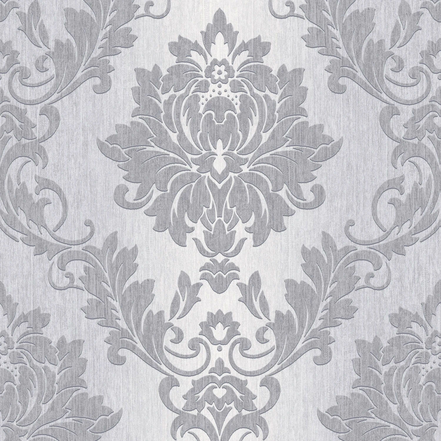 GoodHome Phacelia Grey Damask Textured Wallpaper 10 GoodHome Phacelia Grey Damask Textured Wallpaper - Image 8
