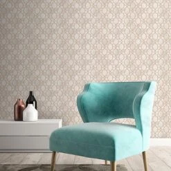 GoodHome Rylstone Taupe Geometric Metallic Effect Textured Wallpaper -Trade Point Sale goodhome rylstone taupe geometric metallic effect textured wallpaper5059340410296 20i bq