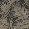 GoodHome Sardon Black & White Metallic Effect Palm Leaves Textured Wallpaper -Trade Point Sale goodhome sardon black white metallic effect palm leaves textured wallpaper5059340410777 36c