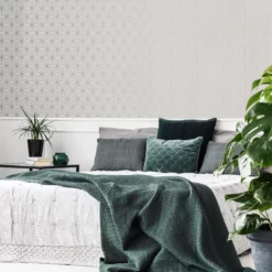 GoodHome Tattenhall Grey Geometric Metallic Effect Textured Wallpaper 12 GoodHome Tattenhall Grey Geometric Metallic Effect Textured Wallpaper -Trade Point Sale goodhome tattenhall grey geometric metallic effect textured wallpaper5059340410630 21i