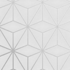 GoodHome Tattenhall Grey Geometric Metallic Effect Textured Wallpaper 10 GoodHome Tattenhall Grey Geometric Metallic Effect Textured Wallpaper -Trade Point Sale goodhome tattenhall grey geometric metallic effect textured wallpaper5059340410630 37c