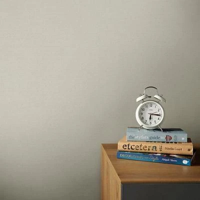 GoodHome Tille Beige Fabric Effect Textured Wallpaper 6 GoodHome Tille Beige Fabric Effect Textured Wallpaper - Image 4