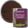 GoodHome Walnut Satin Multi-surface Furniture Wood Varnish, 750ml -Trade Point Sale goodhome walnut satin multi surface furniture wood varnish 750ml5059340486826 21c