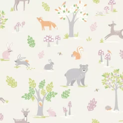 Holden Décor Cream Woodland Smooth Wallpaper -Trade Point Sale holden decor cream woodland smooth wallpaper5022976420700 37c bq