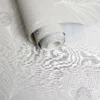 Holden Décor Grey Feather Embossed Wallpaper -Trade Point Sale holden decor grey feather embossed wallpaper5022976492332 01c bq