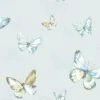 Holden Décor K2 Blue & Teal Glitter Effect Butterfly Smooth Wallpaper -Trade Point Sale holden decor k2 blue teal glitter effect butterfly smooth wallpaper5022976988712 38c bq