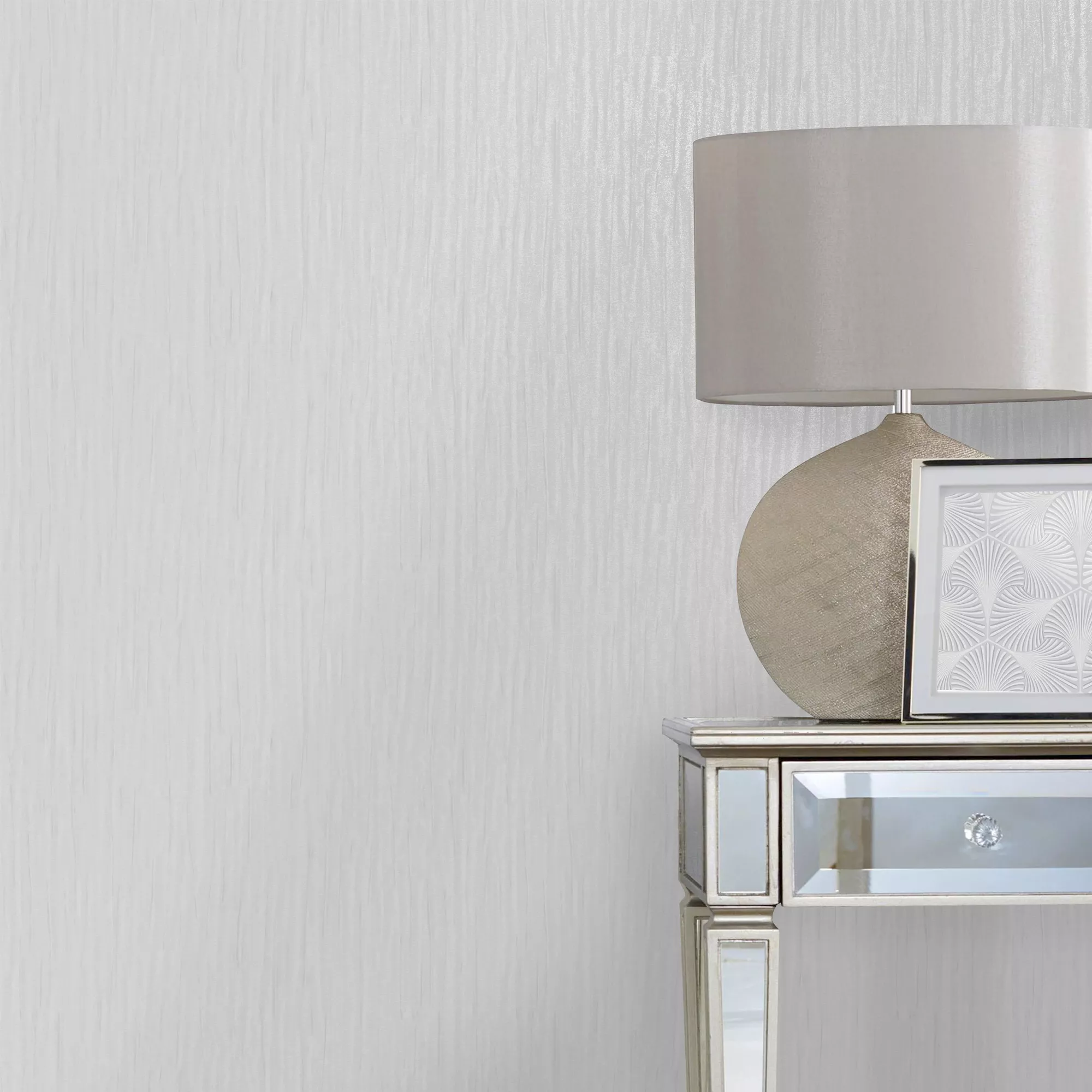 Holden Décor Opus Ferrara Grey Fabric Effect Textured Wallpaper 7 Holden Décor Opus Ferrara Grey Fabric Effect Textured Wallpaper - Image 5