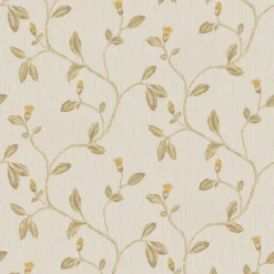 Holden Décor Opus Lia Beige & Yellow Metallic Effect Floral Trail Embossed Wallpaper -Trade Point Sale holden decor opus lia beige yellow metallic effect floral trail embossed wallpaper5022976351752 02c bq