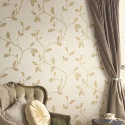 Holden Décor Opus Lia Beige & Yellow Metallic Effect Floral Trail Embossed Wallpaper -Trade Point Sale holden decor opus lia beige yellow metallic effect floral trail embossed wallpaper5022976351752 21i bq