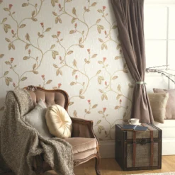 Holden Décor Opus Lia Red Metallic Effect Floral Trail Embossed Wallpaper -Trade Point Sale holden decor opus lia red metallic effect floral trail embossed wallpaper5022976351738 20i bq