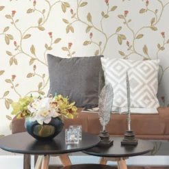 Holden Décor Opus Lia Red Metallic Effect Floral Trail Embossed Wallpaper -Trade Point Sale holden decor opus lia red metallic effect floral trail embossed wallpaper5022976351738 21i bq