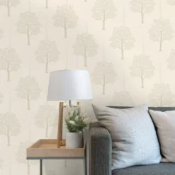 Holden Décor Opus Ornella Cream Tree Embossed Wallpaper -Trade Point Sale holden decor opus ornella cream tree embossed wallpaper5022976352506 21i bq
