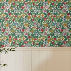 Joules Arts & Crafts Multicolour Floral Smooth Wallpaper -Trade Point Sale joules arts crafts multicolour floral smooth wallpaper5011583526097 21i bq
