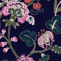 Joules Blue Cottage Floral Smooth Wallpaper -Trade Point Sale joules blue cottage floral smooth wallpaper5011583526998 37c bq