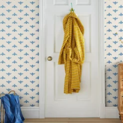 Joules Blue Haze Bee Smooth Wallpaper -Trade Point Sale joules blue haze bee smooth wallpaper5011583526158 20i bq