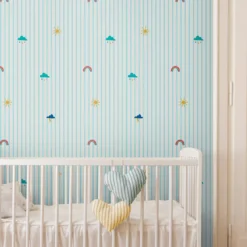 Joules Blue Whatever The Weather Icons Smooth Wallpaper -Trade Point Sale joules blue whatever the weather icons smooth wallpaper5011583527292 20i bq