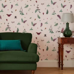 Joules Blush Creme Midnight Beasts Smooth Wallpaper -Trade Point Sale joules blush creme midnight beasts smooth wallpaper5011583526752 20i bq