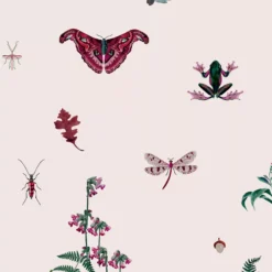 Joules Blush Creme Midnight Beasts Smooth Wallpaper -Trade Point Sale joules blush creme midnight beasts smooth wallpaper5011583526752 37c bq