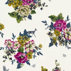 Joules Crème Cambridge Floral Smooth Wallpaper -Trade Point Sale joules creme cambridge floral smooth wallpaper5011583526363 02c bq