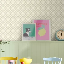 Joules Green Geometric Smooth Wallpaper -Trade Point Sale joules green geometric smooth wallpaper5011583527209 20i bq