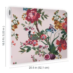 Joules Multicolour Floral Forest Smooth Wallpaper -Trade Point Sale joules multicolour floral forest smooth wallpaper5011583526547 02t bq