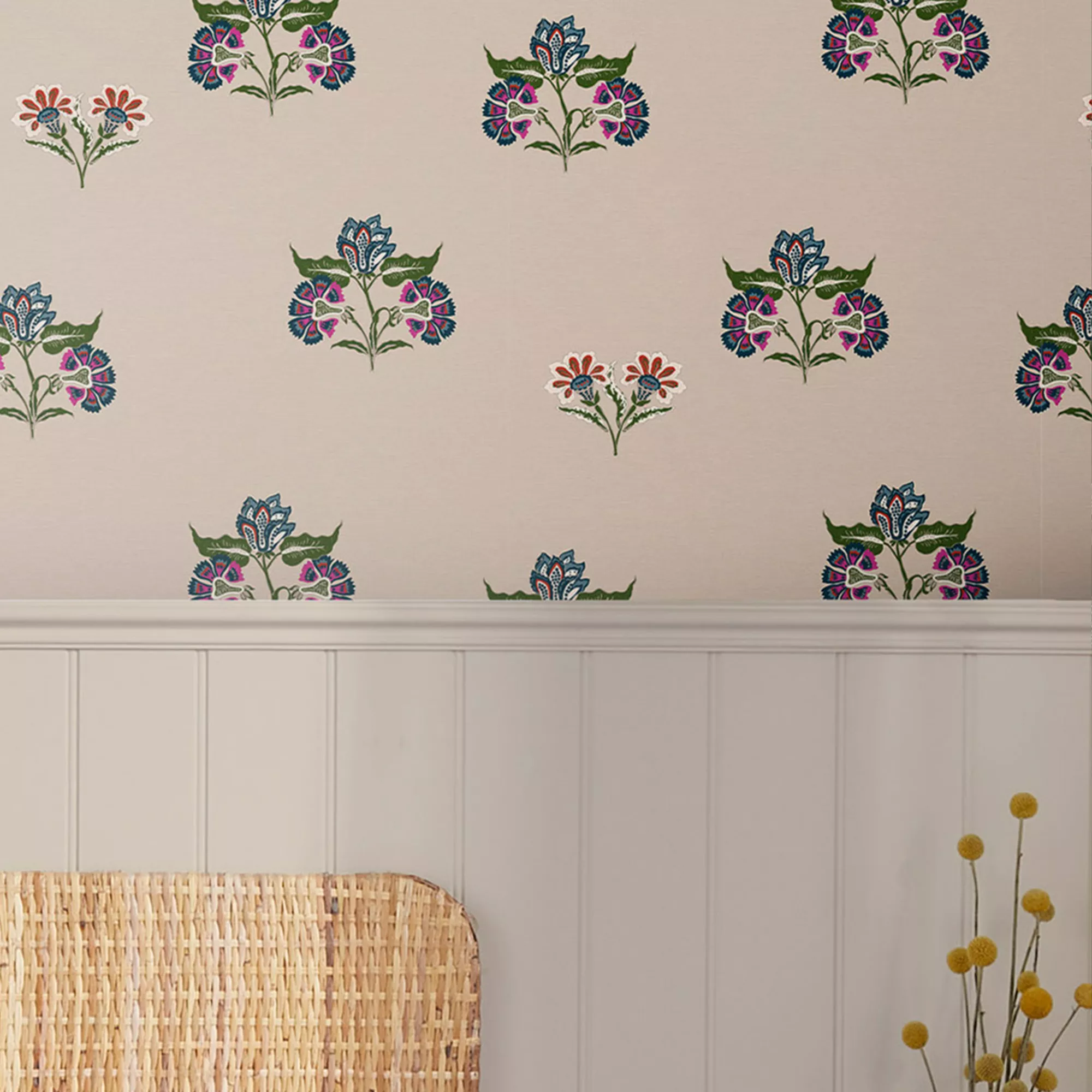 Joules Multicolour Floral Smooth Wallpaper 7 Joules Multicolour Floral Smooth Wallpaper - Image 5