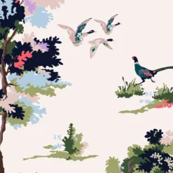 Joules Multicolour Woodland Smooth Wallpaper -Trade Point Sale joules multicolour woodland smooth wallpaper5011583526691 37c bq