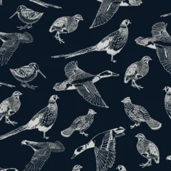 Joules Navy Country Birds Smooth Wallpaper -Trade Point Sale joules navy country birds smooth wallpaper5011583526455 02c bq