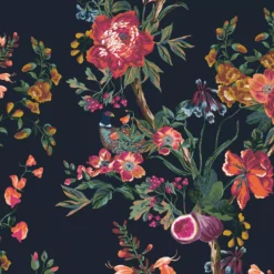 Joules Navy Floral Forest Smooth Wallpaper -Trade Point Sale joules navy floral forest smooth wallpaper5011583526516 02c bq