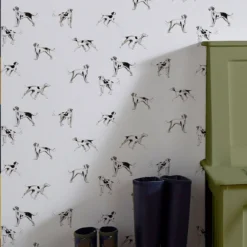 Joules White Dogs Smooth Wallpaper -Trade Point Sale joules white dogs smooth wallpaper5011583526578 21i bq