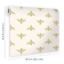 Joules Yellow Bee Smooth Wallpaper 13 Joules Yellow Bee Smooth Wallpaper -Trade Point Sale joules yellow bee smooth wallpaper5011583526219 02t bq