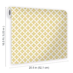 Joules Yellow Geometric Smooth Wallpaper -Trade Point Sale joules yellow geometric smooth wallpaper5011583527148 02t bq