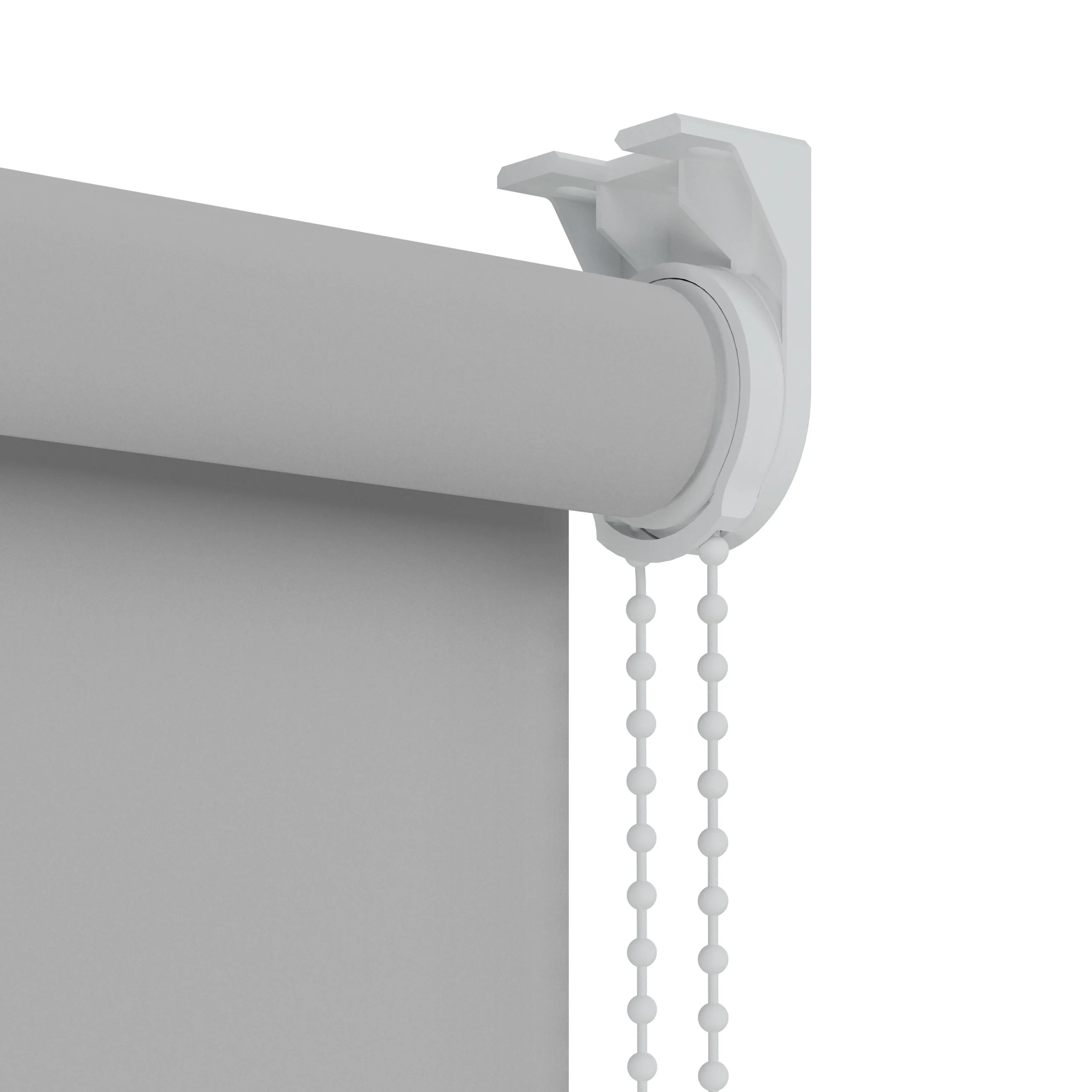 Kitchen & Bathroom Blinds Corded Plain Grey Blackout Roller Blind (W)60cm (L)180cm 4 Kitchen & Bathroom Blinds Corded Plain Grey Blackout Roller Blind (W)60cm (L)180cm - Image 2