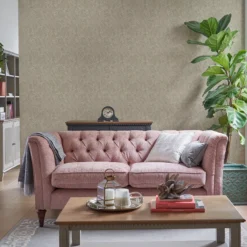 Laura Ashley Barley Neutral Leaf Smooth Wallpaper -Trade Point Sale laura ashley barley neutral leaf smooth wallpaper5011583466645 20i bq