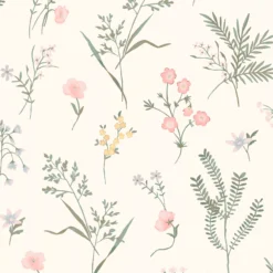 Laura Ashley Country Charm Pink Leaves Smooth Wallpaper -Trade Point Sale laura ashley country charm pink leaves smooth wallpaper5011583524208 37c bq