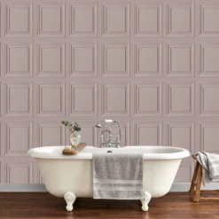 Laura Ashley Country Charm Pink Wood Panel Smooth Wallpaper -Trade Point Sale laura ashley country charm pink wood panel smooth wallpaper5011583492774 20i bq