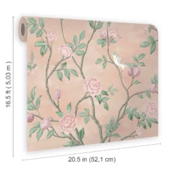 Laura Ashley Eglantine Blush Trail Smooth Wallpaper -Trade Point Sale laura ashley eglantine blush trail smooth wallpaper5011583467604 02t bq