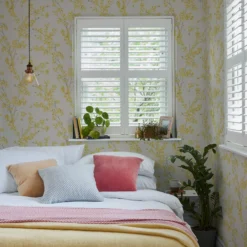 Laura Ashley Forstyhia Sunshine Floral Smooth Wallpaper 12 Laura Ashley Forstyhia Sunshine Floral Smooth Wallpaper -Trade Point Sale laura ashley forstyhia sunshine floral smooth wallpaper5011583466942 21i bq