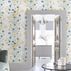Laura Ashley Heritage Inspired Multicolour Floral Smooth Wallpaper -Trade Point Sale laura ashley heritage inspired multicolour floral smooth wallpaper5011583492927 20i bq
