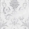 Laura Ashley Josette Damask Silver Effect Smooth Wallpaper -Trade Point Sale laura ashley josette damask silver effect smooth wallpaper5011583467819 02c bq