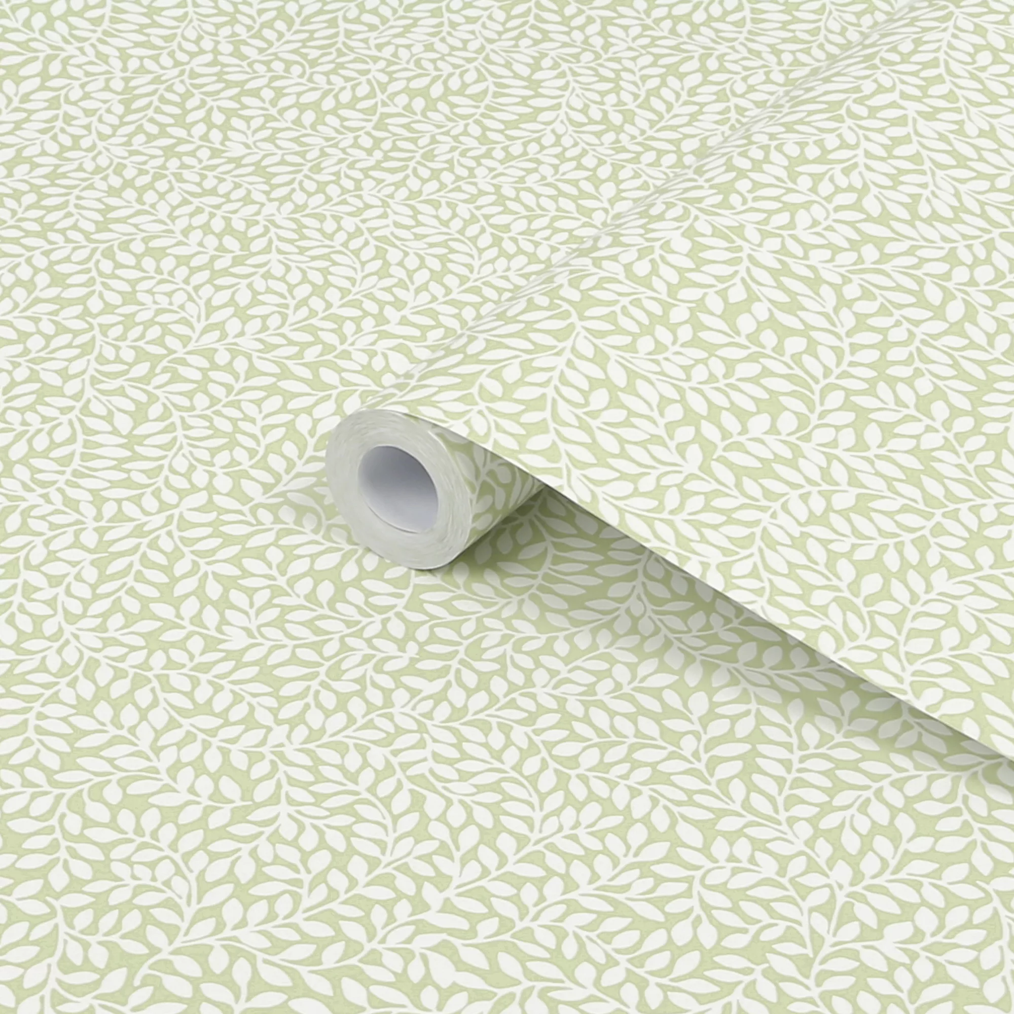 Laura Ashley Little Vines Hedgerow Leaf Smooth Wallpaper 4 Laura Ashley Little Vines Hedgerow Leaf Smooth Wallpaper - Image 2