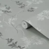 Laura Ashley Mari Green Floral Smooth Wallpaper -Trade Point Sale laura ashley mari green floral smooth wallpaper5011583545692 36c bq