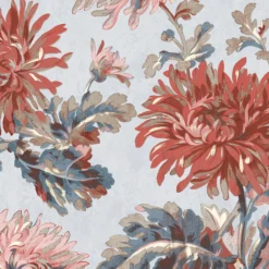 Laura Ashley Maryam Crimson Floral Smooth Wallpaper -Trade Point Sale laura ashley maryam crimson floral smooth wallpaper5011583486926 37c bq