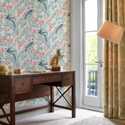 Laura Ashley Osterley Rosewood Floral Smooth Wallpaper 11 Laura Ashley Osterley Rosewood Floral Smooth Wallpaper -Trade Point Sale laura ashley osterley rosewood floral smooth wallpaper5011583486414 20i bq