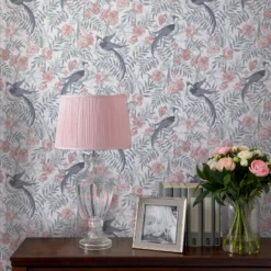 Laura Ashley Osterley Rosewood Floral Smooth Wallpaper 12 Laura Ashley Osterley Rosewood Floral Smooth Wallpaper -Trade Point Sale laura ashley osterley rosewood floral smooth wallpaper5011583486414 21i bq